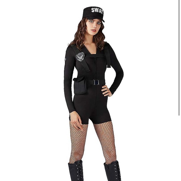Spirit Halloween sexy swat costume
